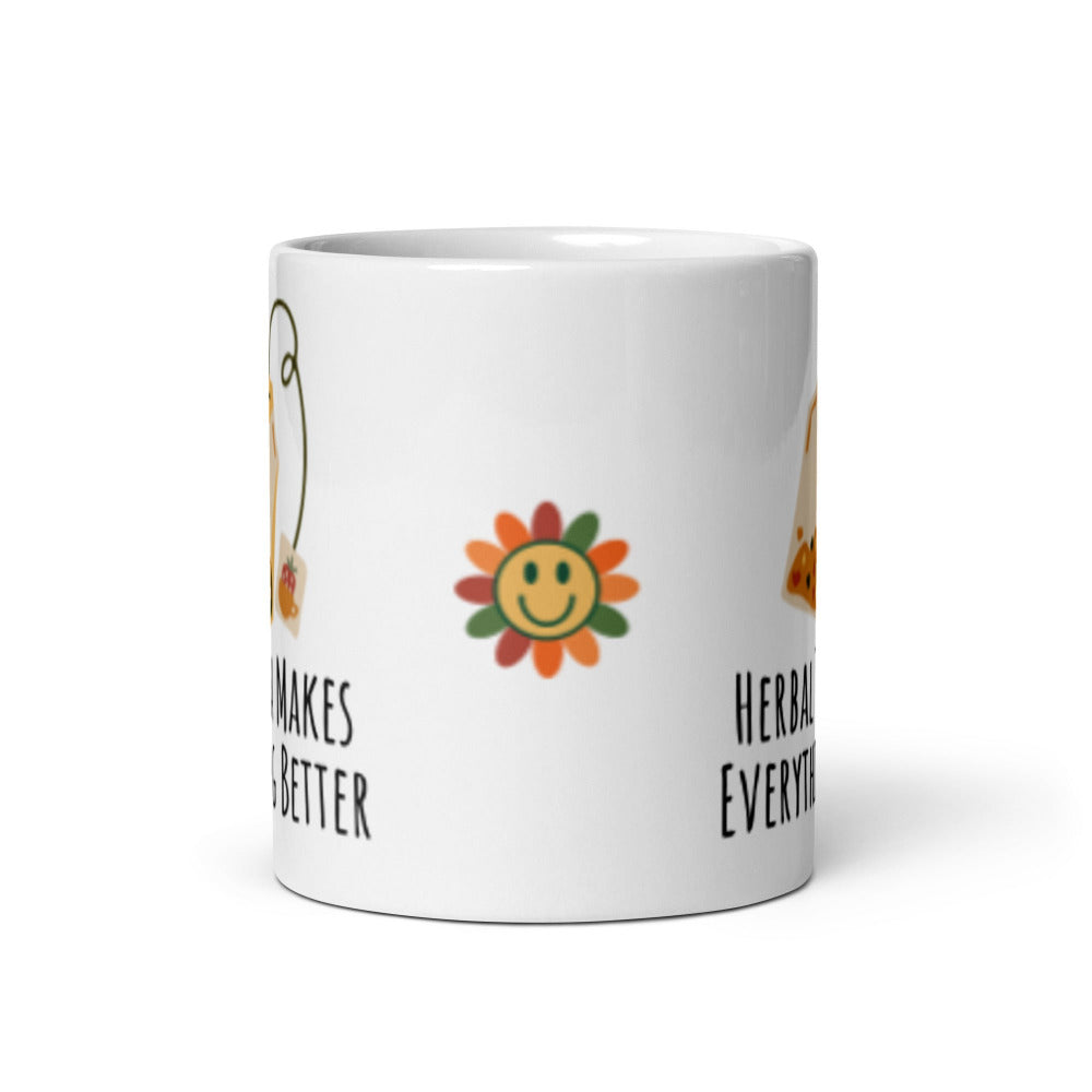 Herbal Tea Makes Everything Better Mug - https://ascensionemporium.net